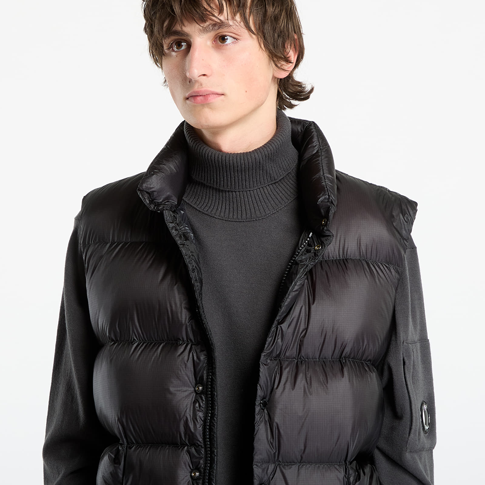 Vesten voor heren C.P. Company D.D.  Shell Down Gilet Black