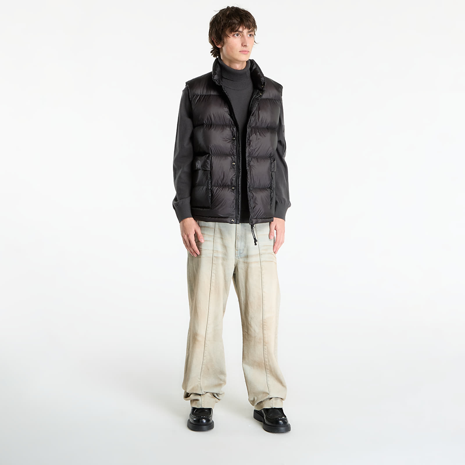 Vesten voor heren C.P. Company D.D.  Shell Down Gilet Black