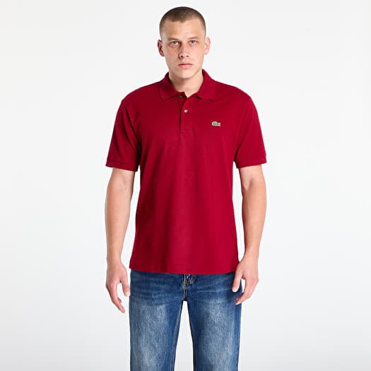 LACOSTE Men's S/S Best Polo Bordeaux