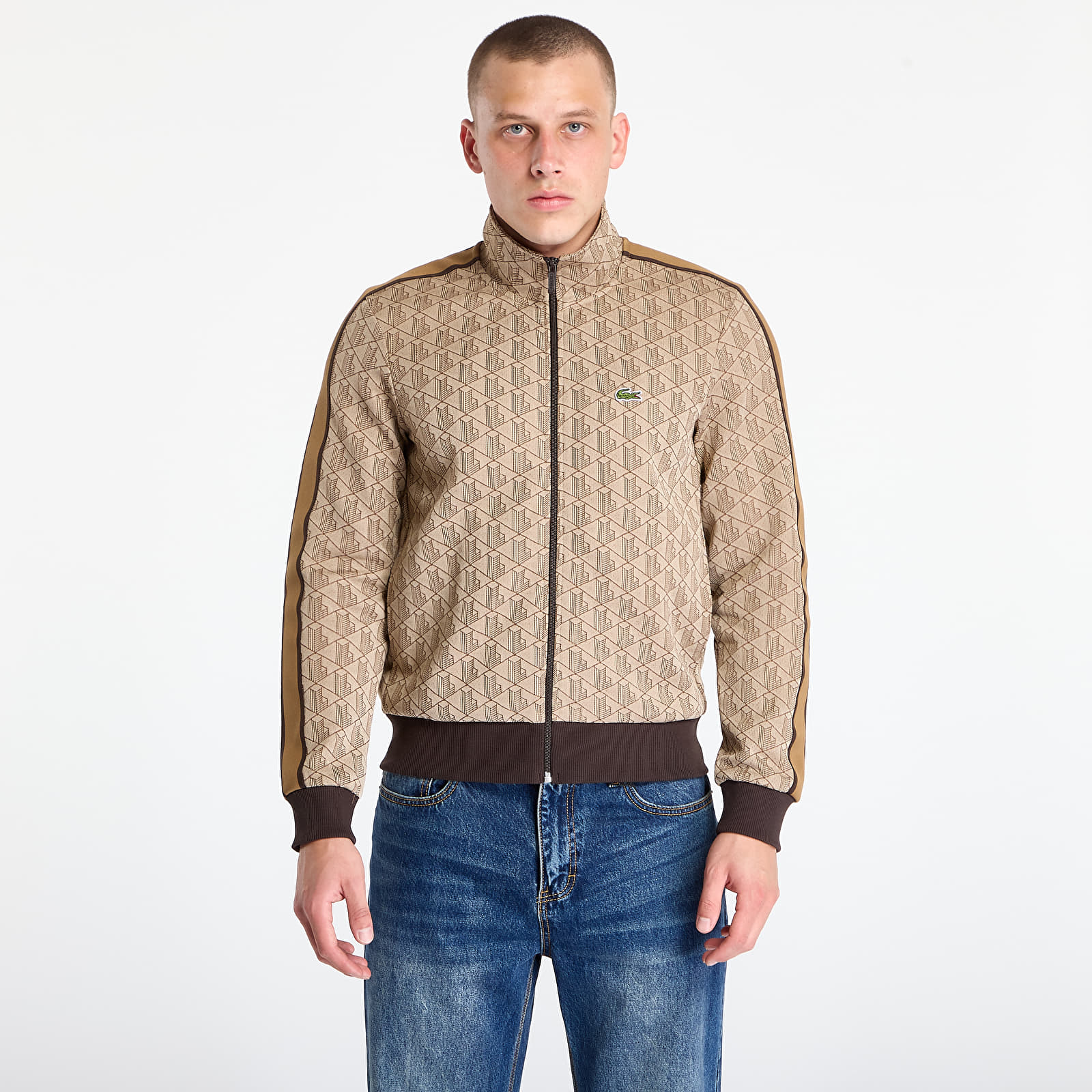 Sweats à capuche homme LACOSTE Men's Sweatshirt Croissant/ Cookie-Port 0