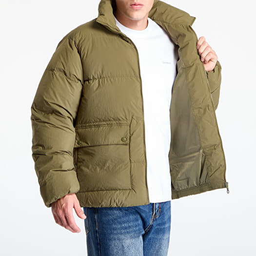 adidas Originals Synthetic Down Puffer Focus Olive | Footshop