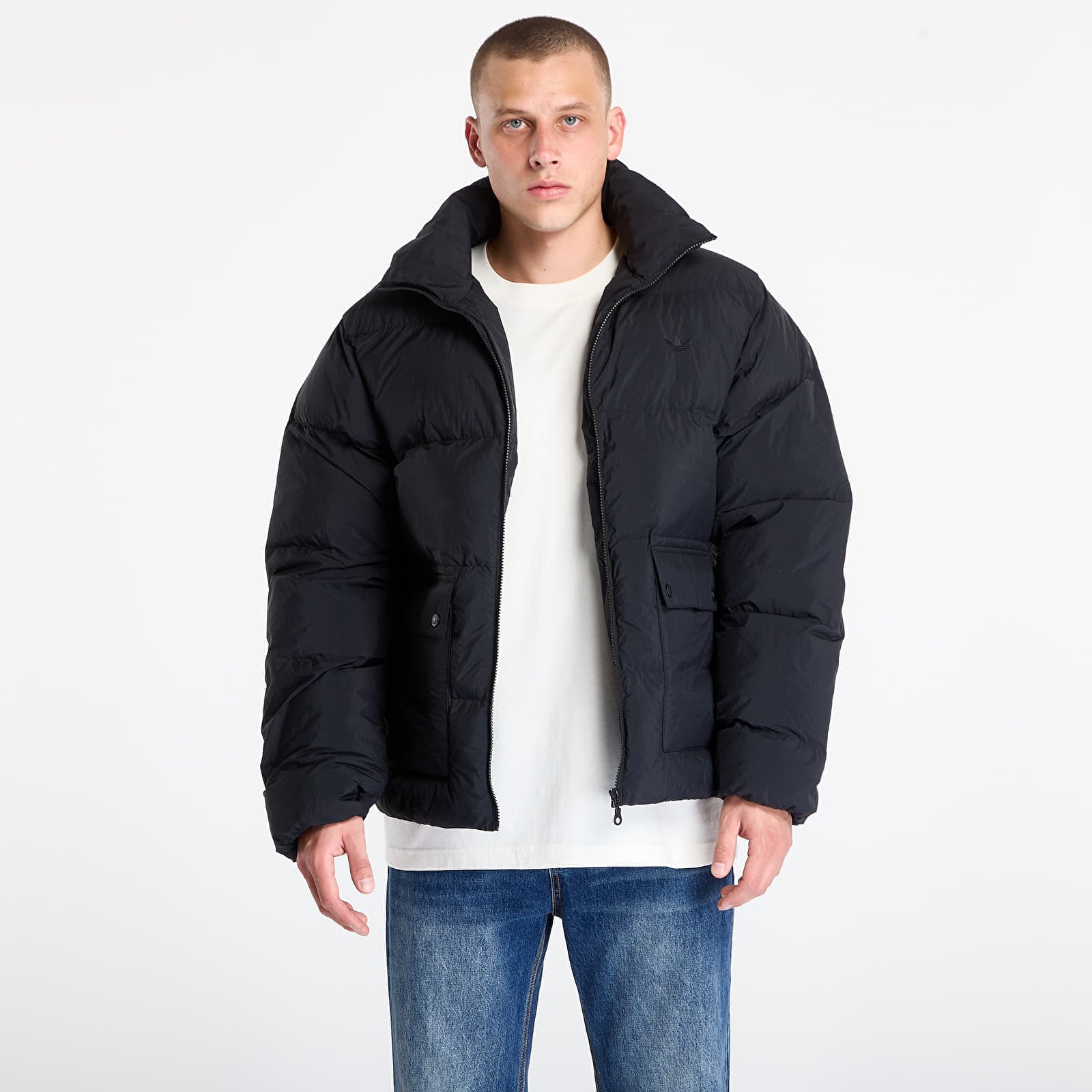 Jachetă adidas Originals Synthetic Down Puffer Black XXL