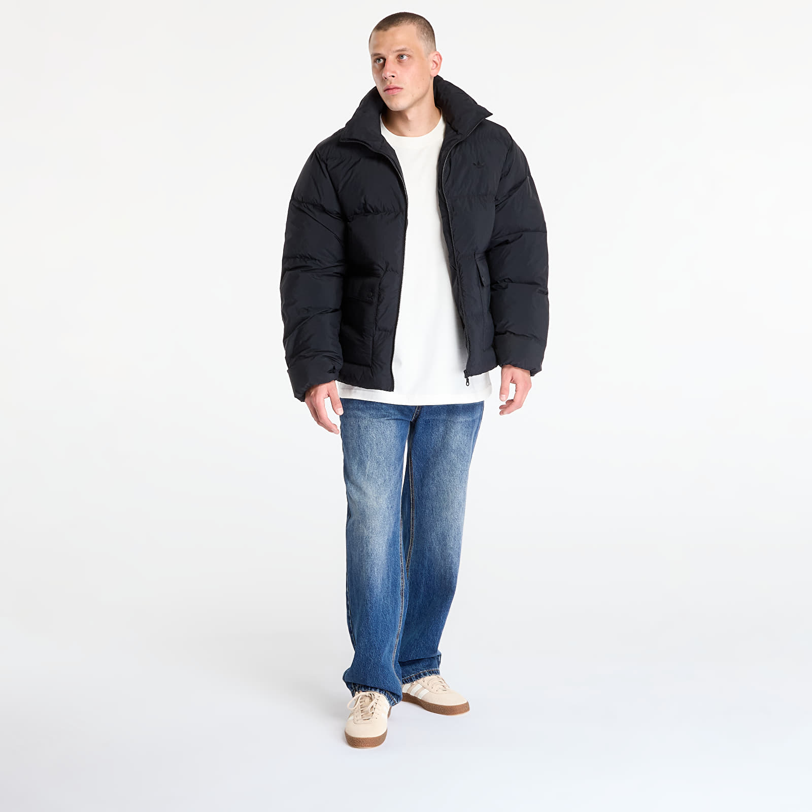Jackets adidas Originals Synthetic Down Puffer Black