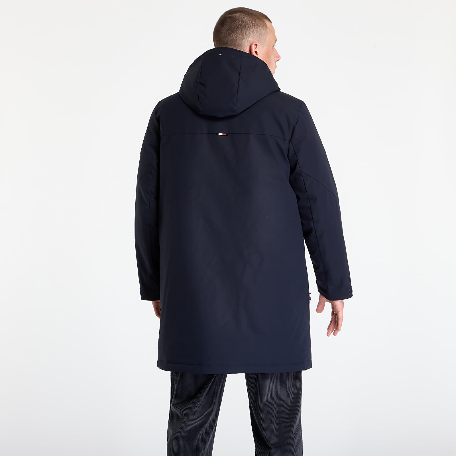 Jakker til mænd Tommy Hilfiger Tech Hooded Padded Parka Desert Sky
