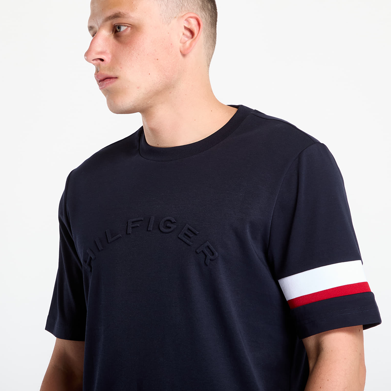 Meeste T-särgid Tommy Hilfiger Rwb Insert Tee Desert Sky