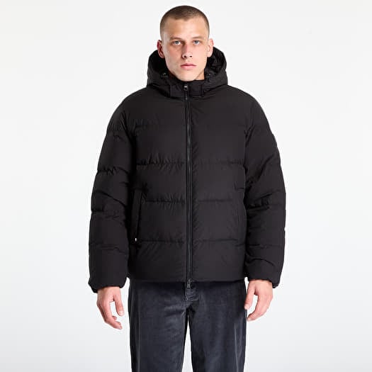 Bunda Tommy Hilfiger Down Hooded Puffer Jacket Black
