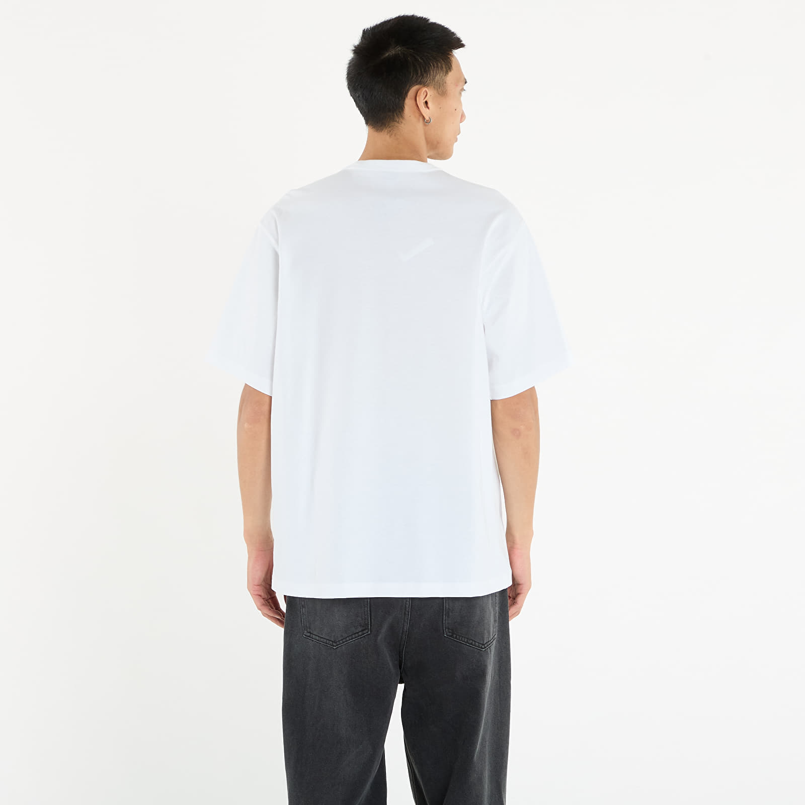 Pánske tričká The North Face M Dome Relaxed Ss Pocket Tee TNF White