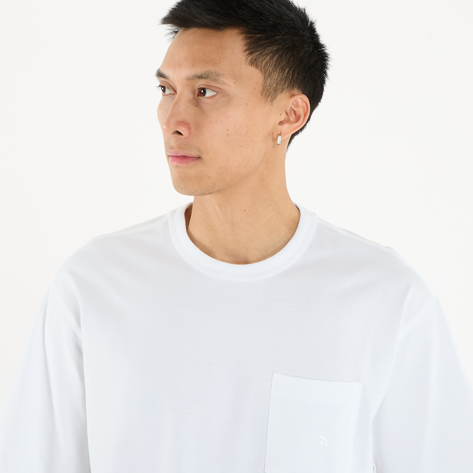 Pánske tričká The North Face M Dome Relaxed Ss Pocket Tee TNF White