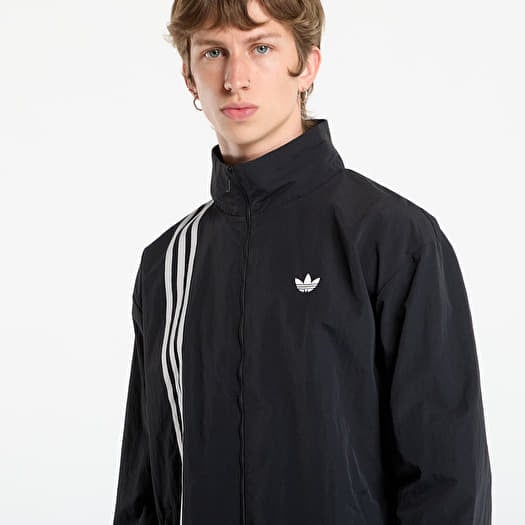 Jackets adidas Firebird Front Stripes Woven Track Top Black/ Stone