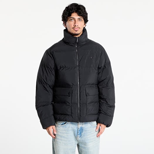 adidas Tonal Hooded Puffer Jacket Black