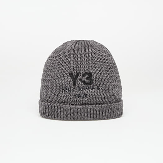 Y-3 Knit Beanie Granite