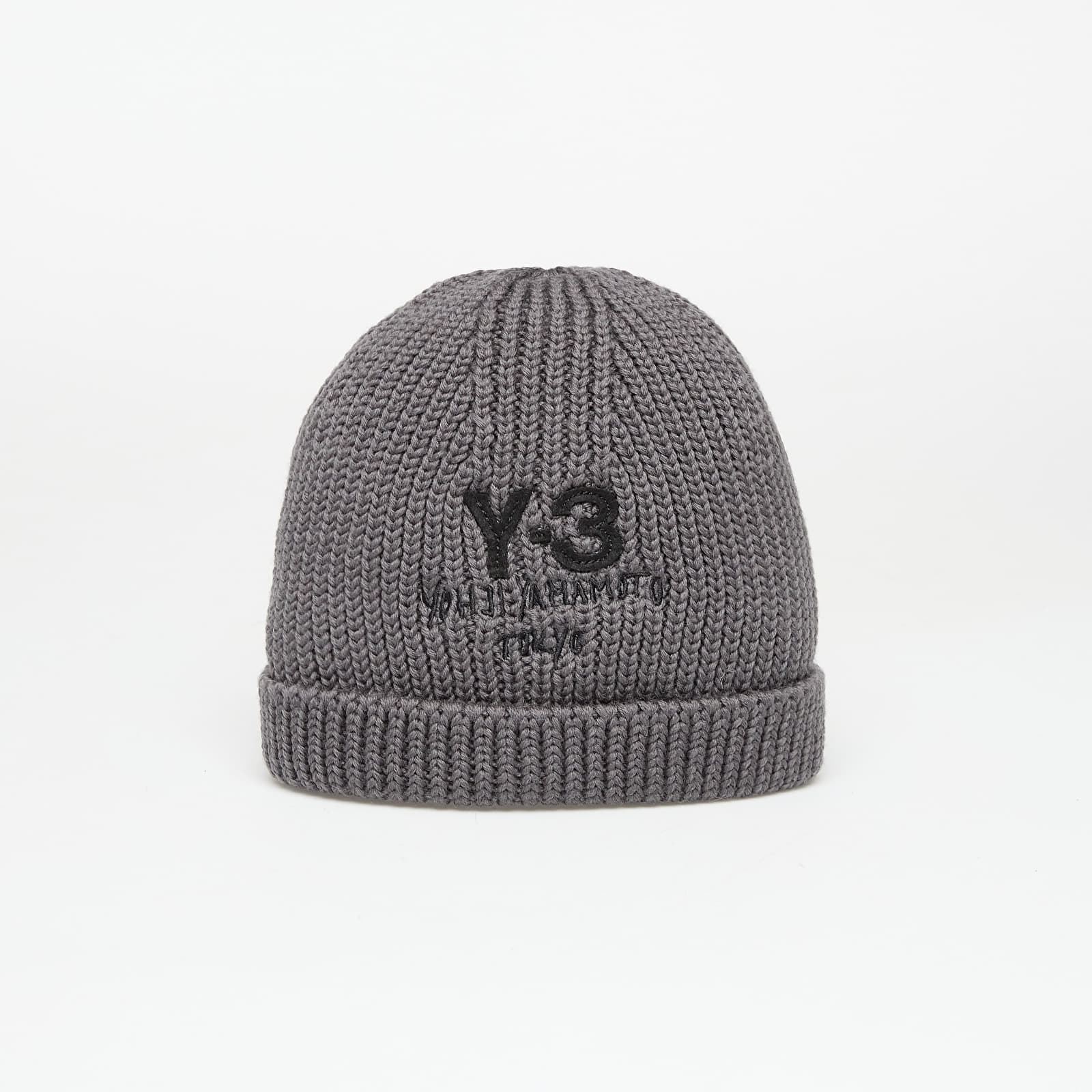 Kape Y-3 Knit Beanie Granite