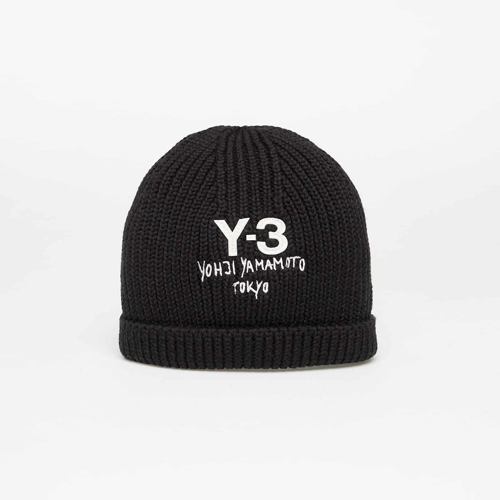Kape Y-3 Knit Beanie Black