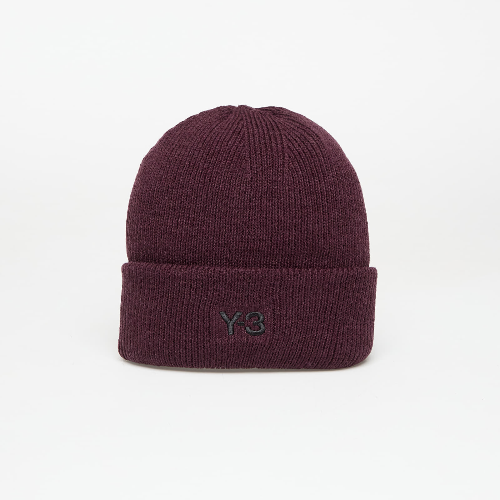 Hatut Y-3 Cl Beanie Shadow Maroon