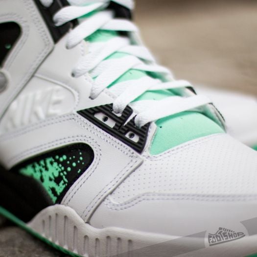Men s shoes Nike Air Tech Challenge hybrid QS White Green Glow