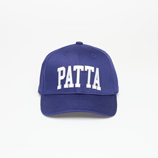 Patta Arc logo Snapback Cap Estate Blue