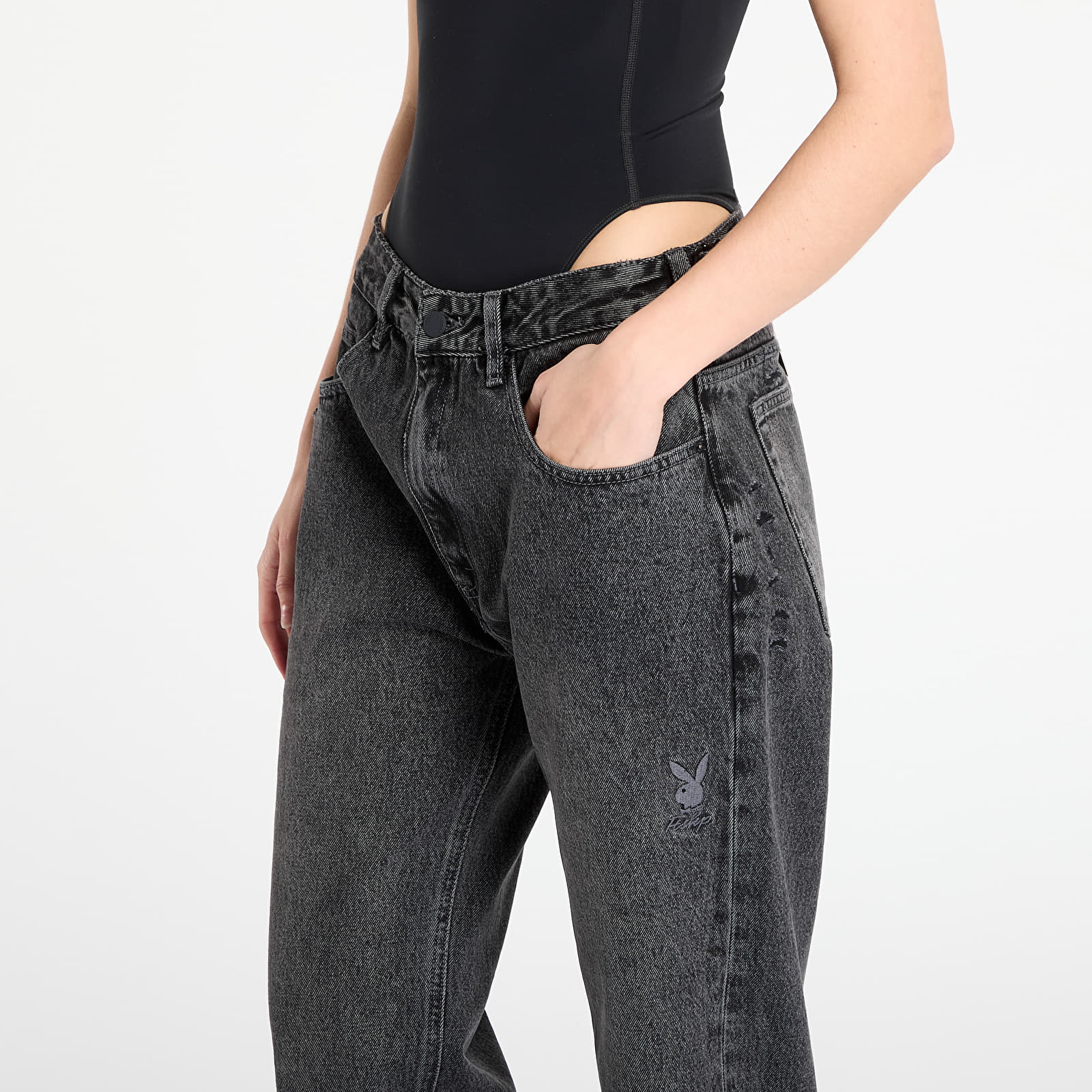 Farkut Playboy x FTSHP Denim Pants UNISEX Black