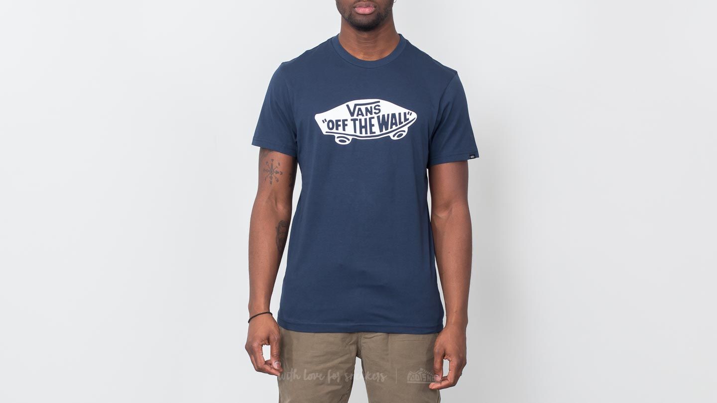 Camisetas Vans Off The Wall Tee Dress Blues-White