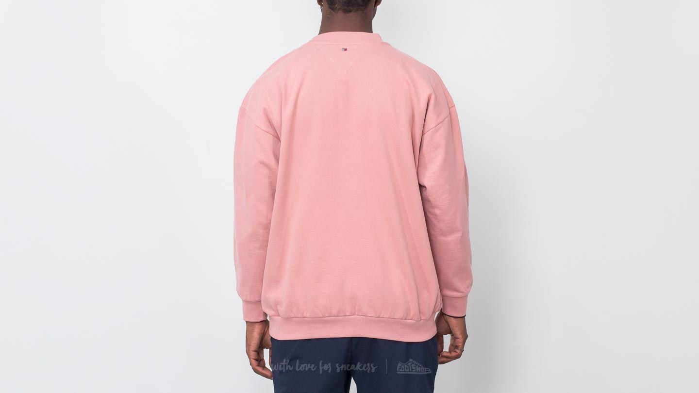 Φούτερ Tommy Hilfiger Slogan Track Top Ash Rose