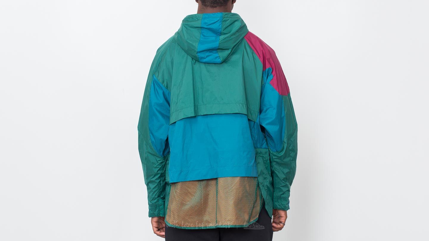 Kurtki wiatrowki adidas Atric Lite Vintage Jacket Collegiate Green Footshop