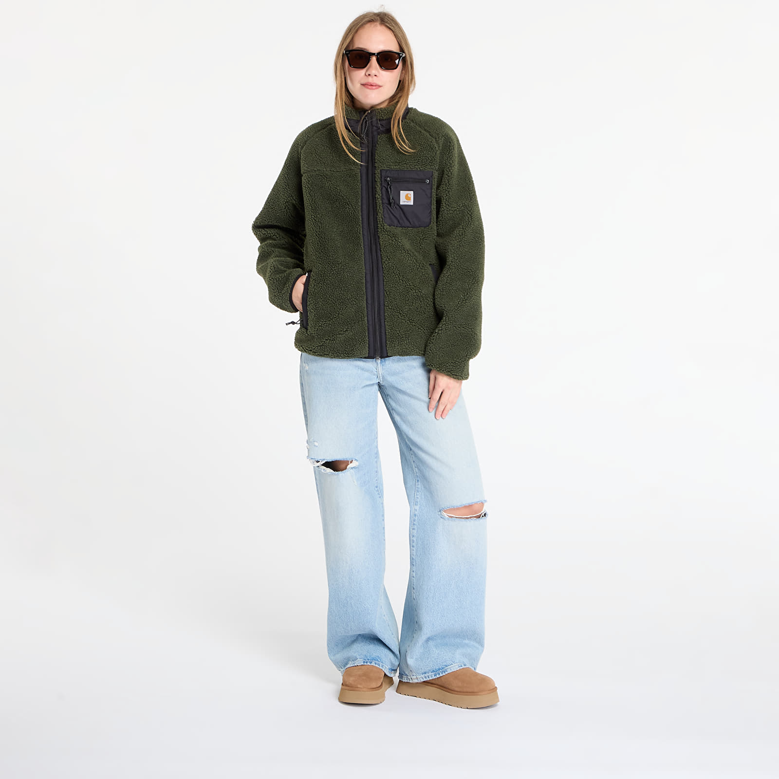 Jackets Carhartt WIP Prentis Liner UNISEX Opuntia/ Black
