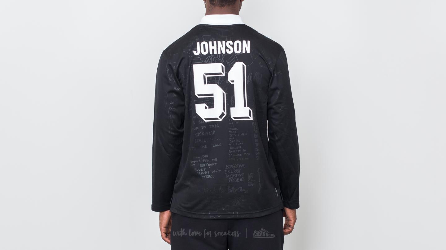 T-paidat adidas Jonson Jersey Black/ White/ Dark Solid Grey
