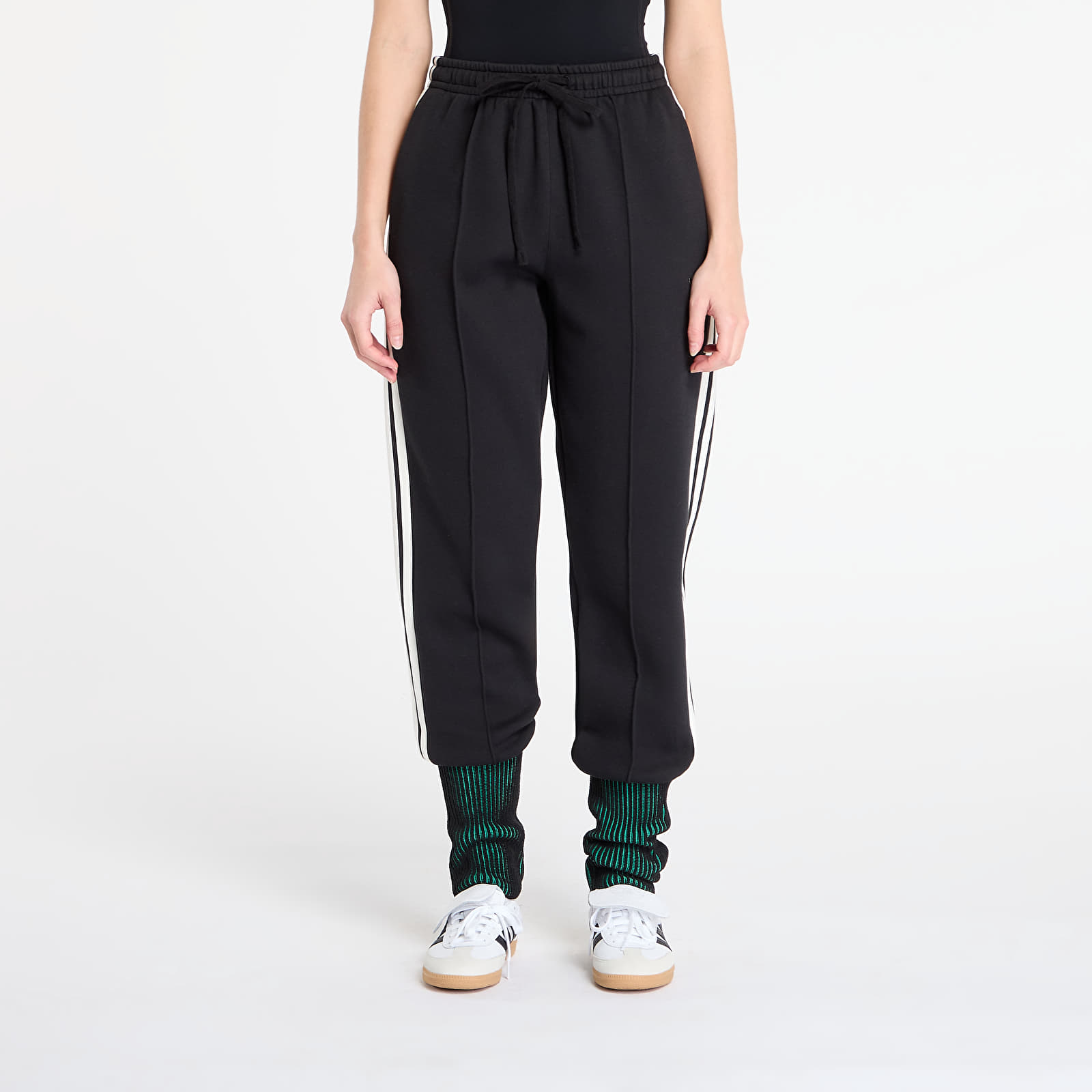 Women's trousers adidas Firebird Trackpant Black/ Black