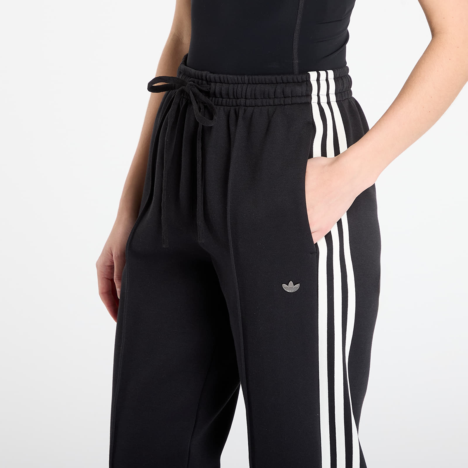 Women's trousers adidas Firebird Trackpant Black/ Black