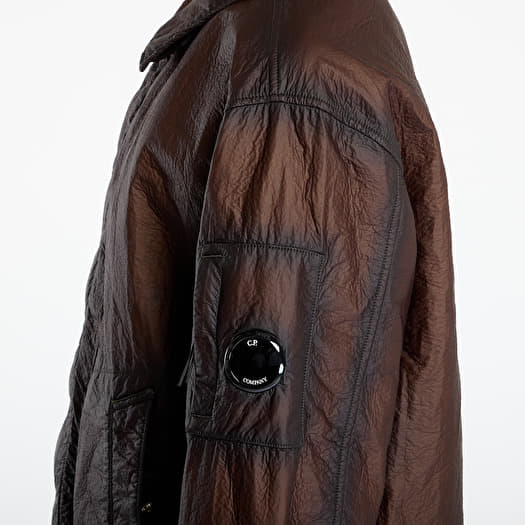 ジャケット・アウター CP Company FELTRO BI-FILM SHORT JACKET Men's jackets C.P. Company Feltro Bi-Film Short Jacket Ivy Green