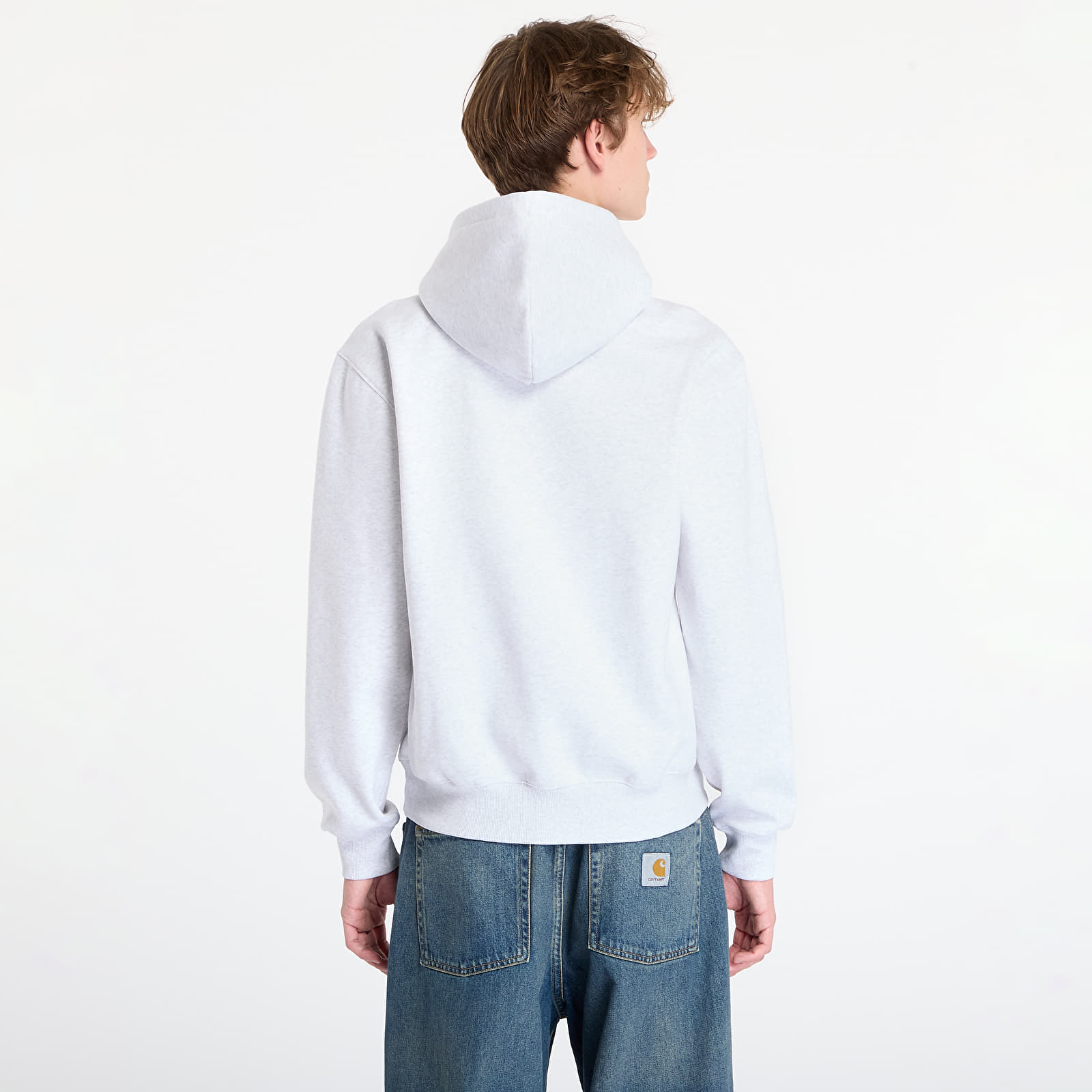 Hoodies and sweatshirts  Carhartt WIP Hooded Carhartt Sweat UNISEX Ash Heather/ Rondo