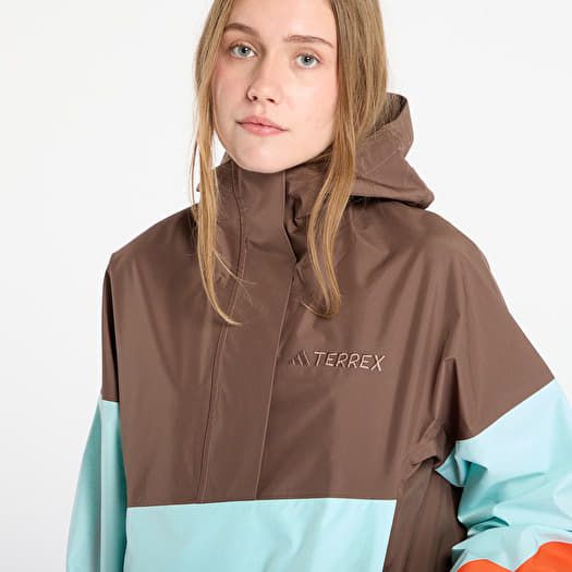 Jackets adidas Terrex Xploric 2.5L Climaproof Anorak Earth Strata