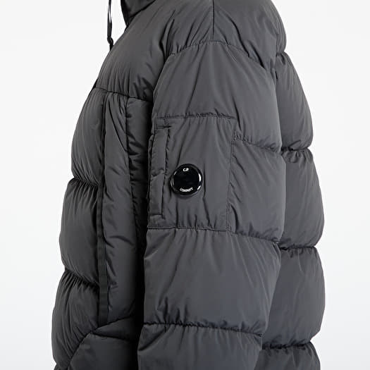 Men's jackets C.P. Company Nycra-R Hooded Down Jacket Dark Shadow