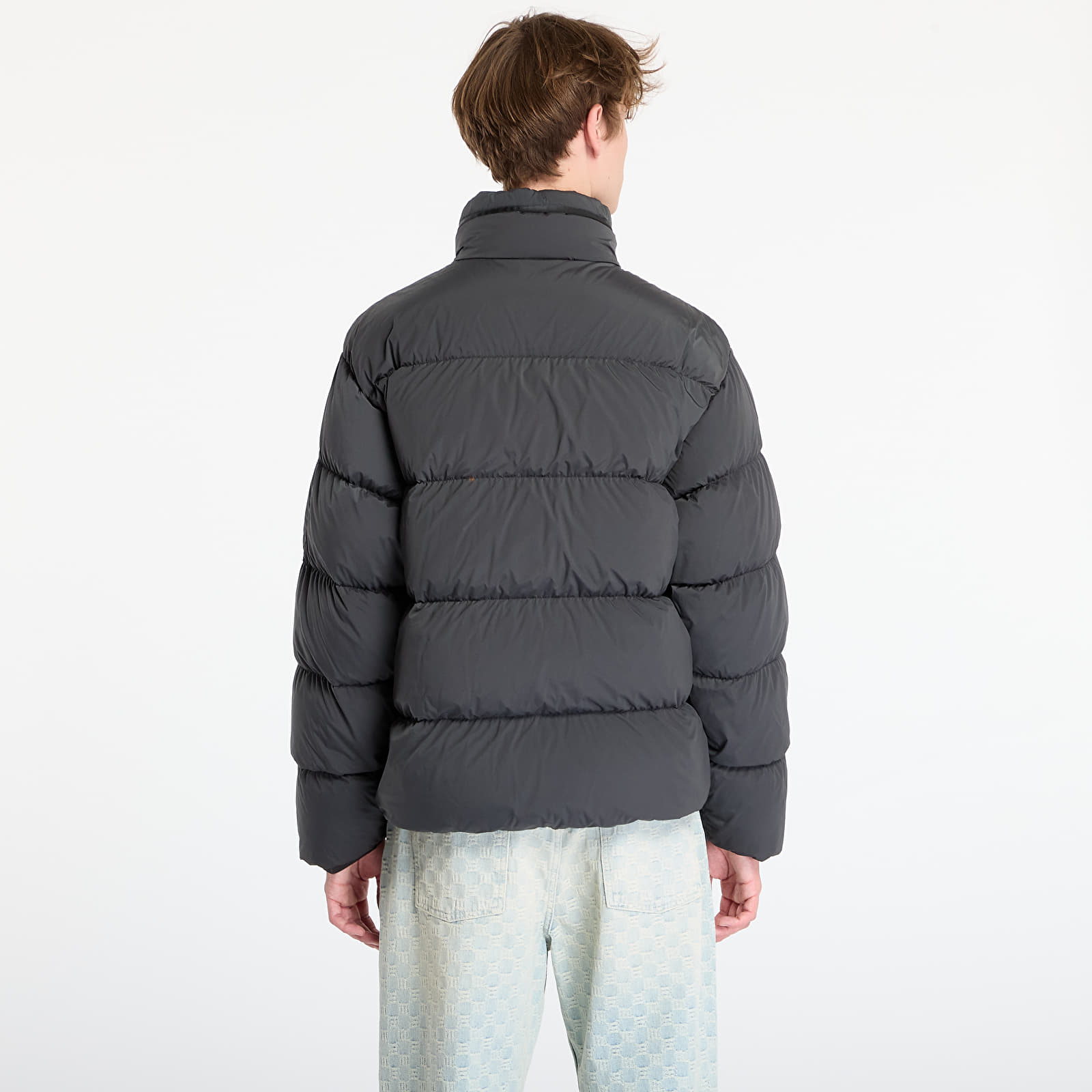 Men's jackets C.P. Company Nycra-R Hooded Down Jacket Dark Shadow Grey