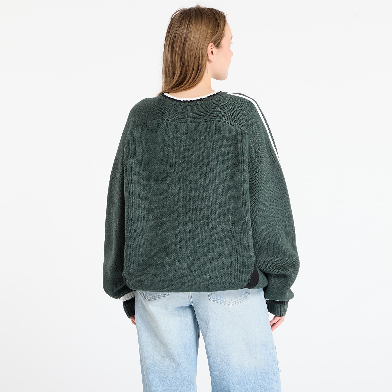 Пуловери adidas Adicolor Blokecore Pullover UNISEX Mineral Green