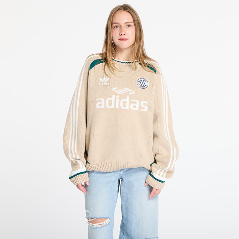 Sweatshirt adidas Adicolor Blokecore Pullover UNISEX Wonder Beige