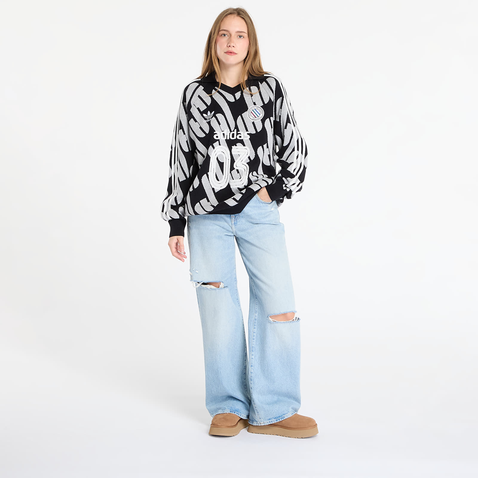 Мъжки суичъри adidas Adicolor Blokecore Polo Black