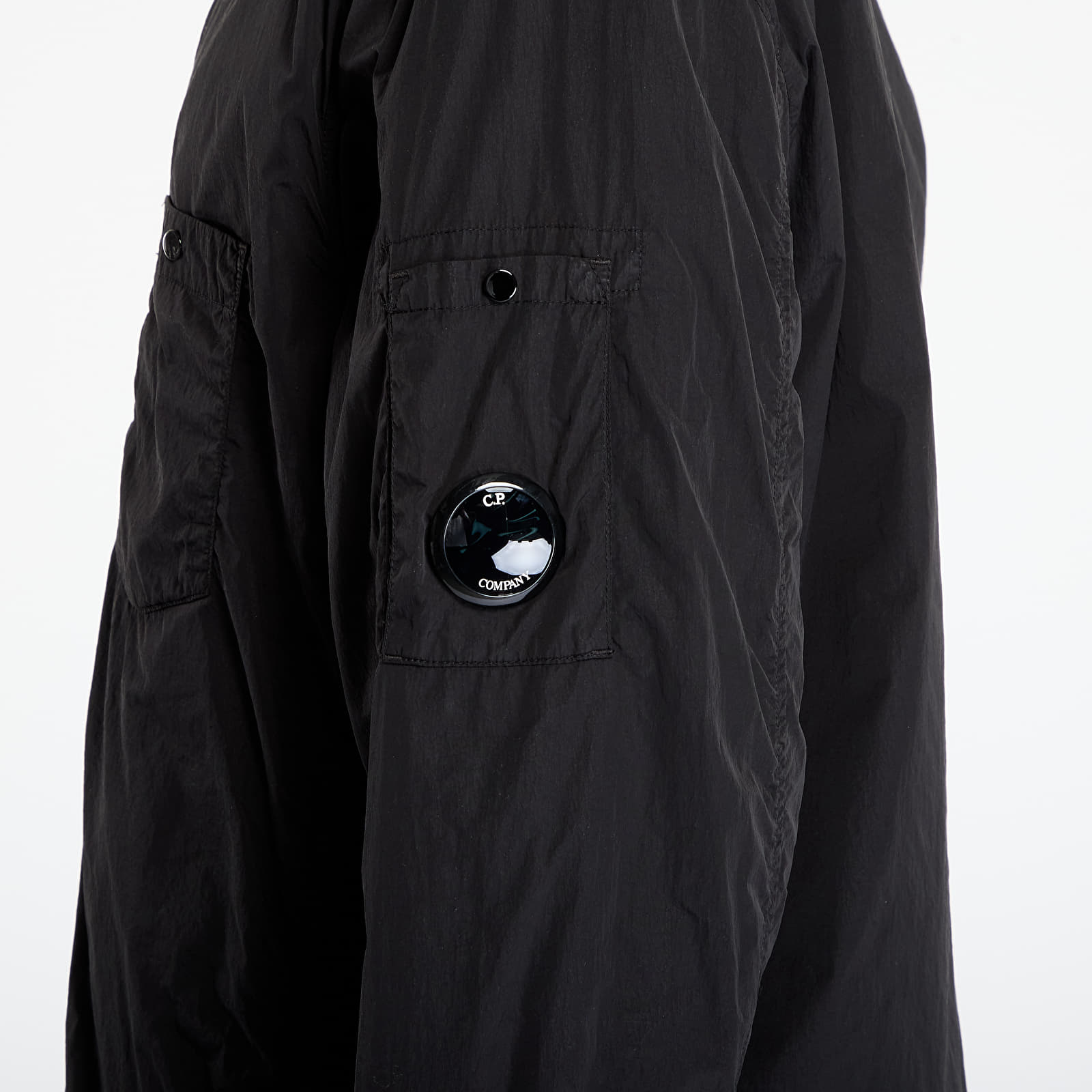 Мъжки якета C.P. Company Chrome-R Lens Button Overshirt Black