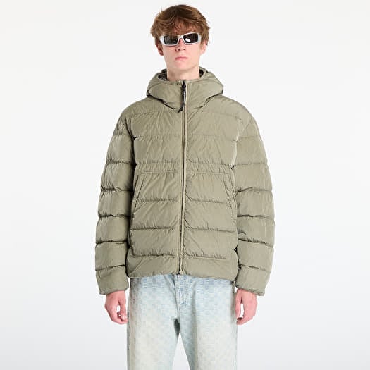 C.P. Company Chrome-R Goggle Down Jacket Fungi Grey