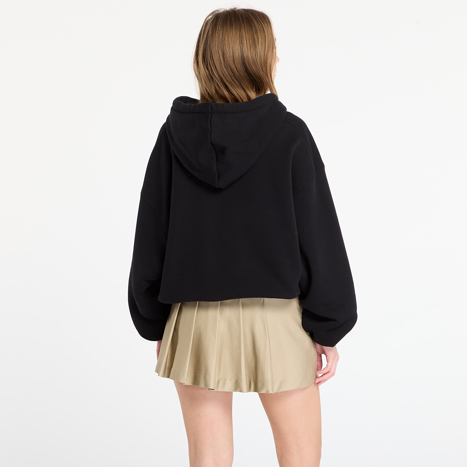 Hupparit ja collegepaidat Off-White Big Logo Bookkish Over Hoodie Black/ White