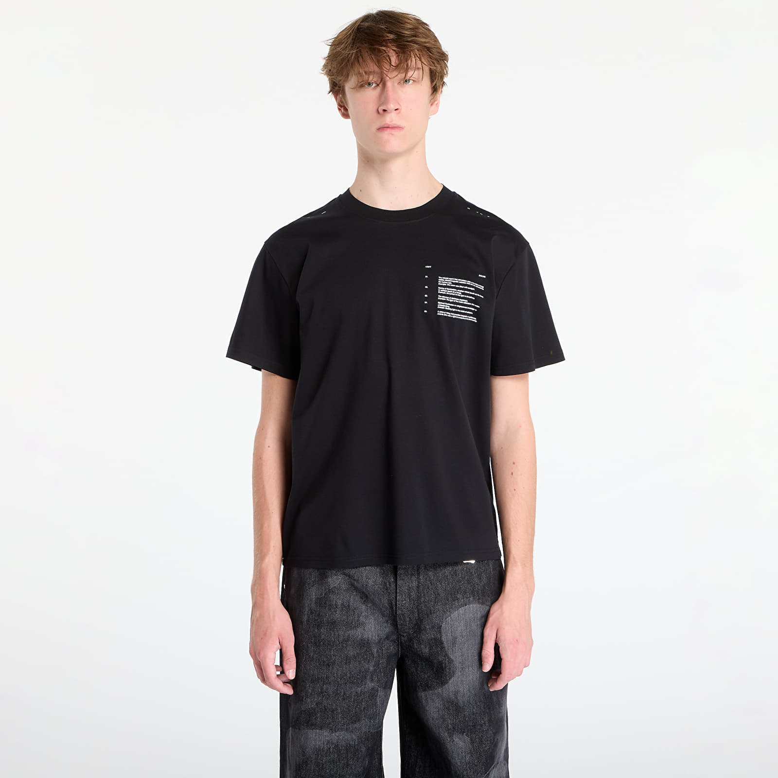 Tricou HELIOT EMIL Photon T-Shirt Black M