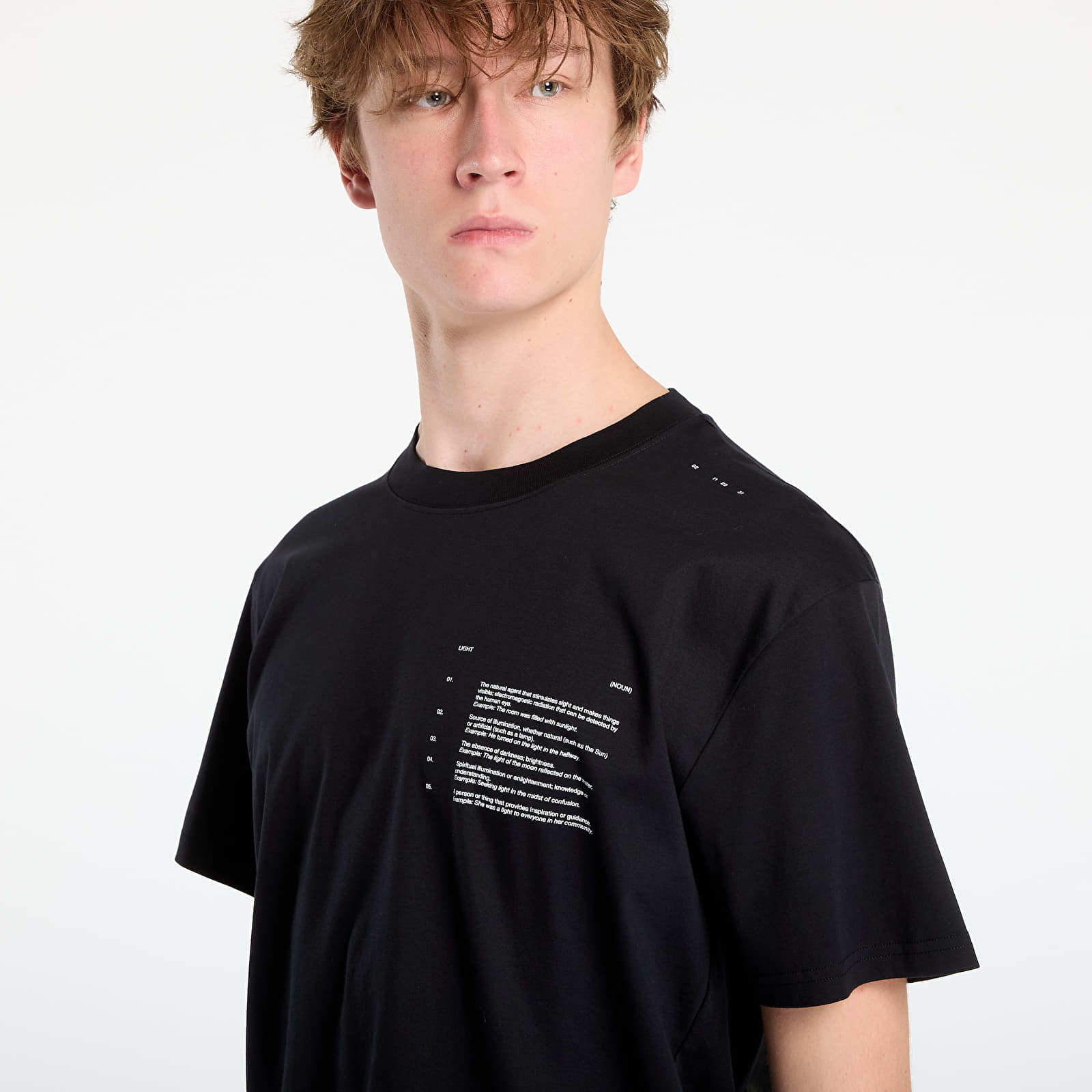Miesten T-paidat HELIOT EMIL Photon T-Shirt Black