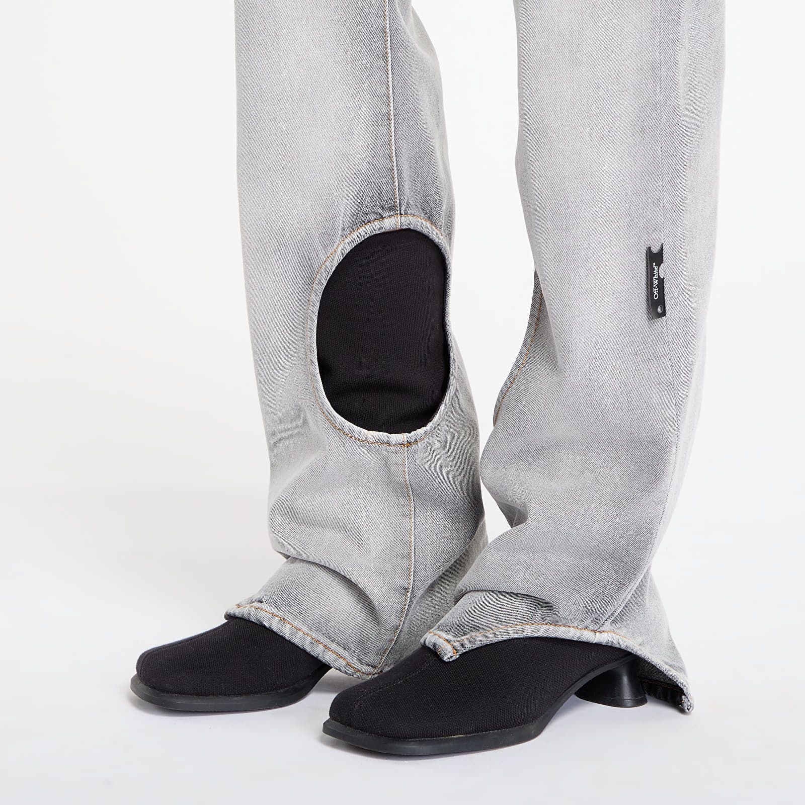 Kavbojke  Off-White Meteor Denim Pants Bleach Black/ No Color