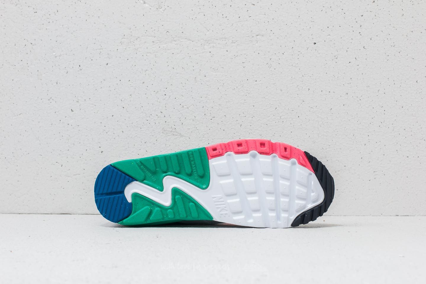 Skor för kvinnor Nike Air Max 90 Mesh (GS) White/ Obsidian-Pure Platinum