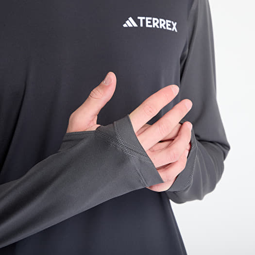adidas Terrex Multi Synthetic Base Layer Long Sleeve Carbon | Footshop