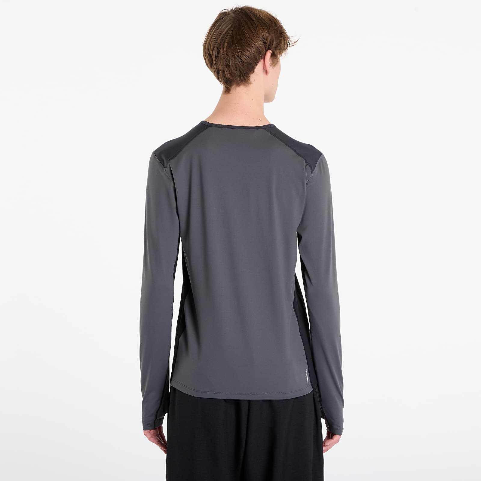 Majice T-shirt adidas Terrex Multi Synthetic Base Layer Long Sleeve Carbon