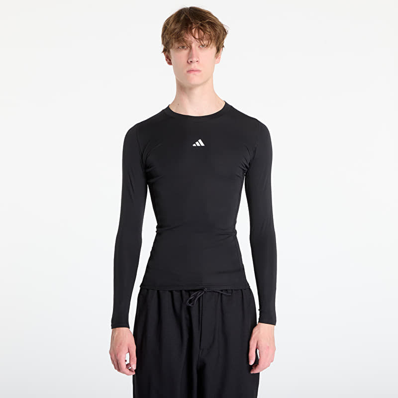 Футболка adidas TECHFIT Compression Training Long Sleeve Long-Sleeve Top Black/ A Charcoal