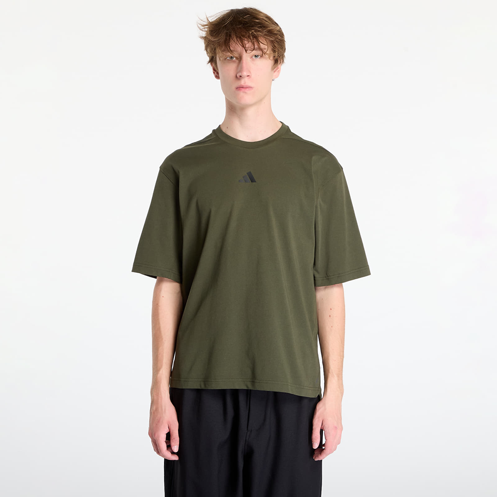 Тениска adidas Power Oversize T-Shirt Night Cargo M