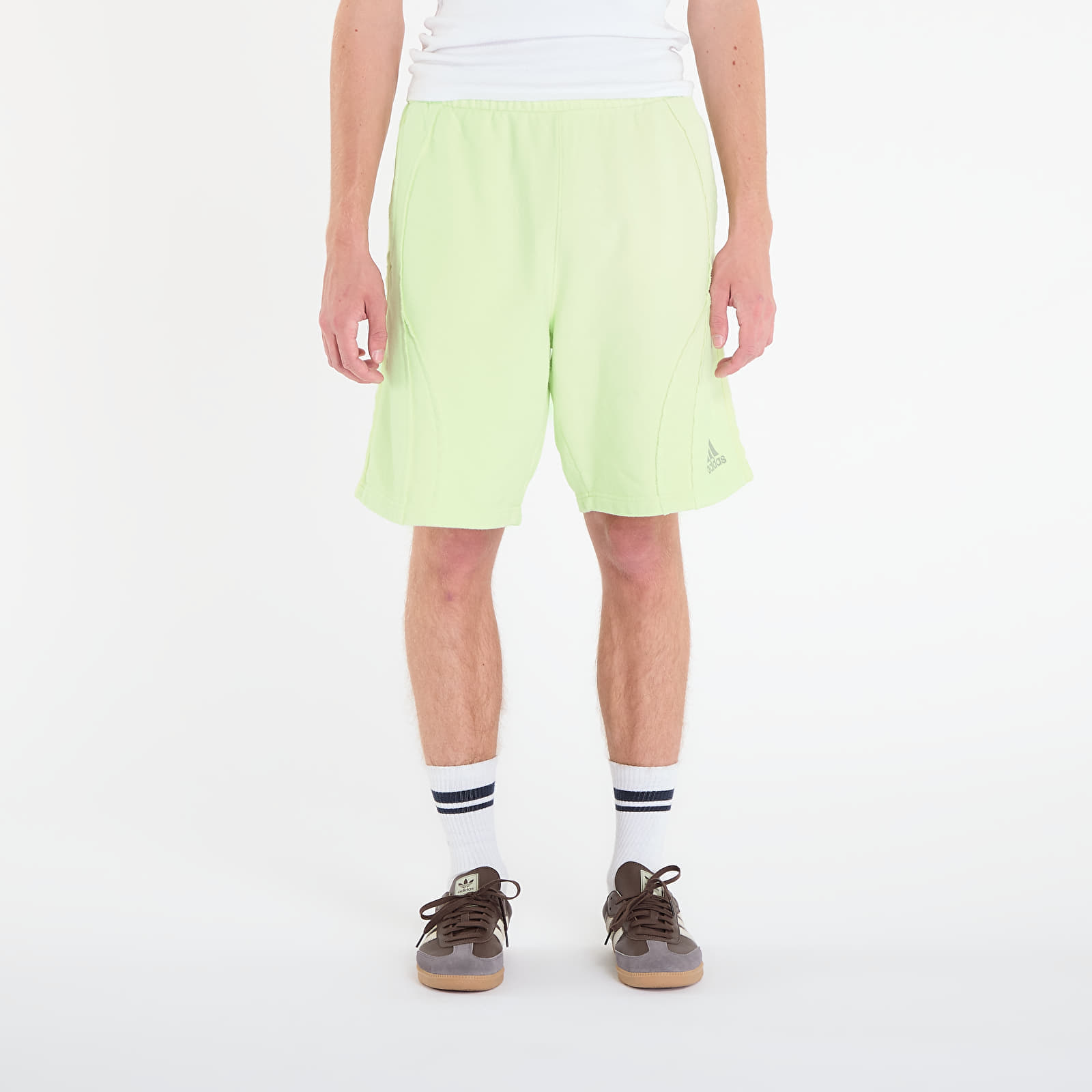 Pantaloni scurți adidas Adilenium Season 4 Teamgeist Fleece Shorts Almost Lime M