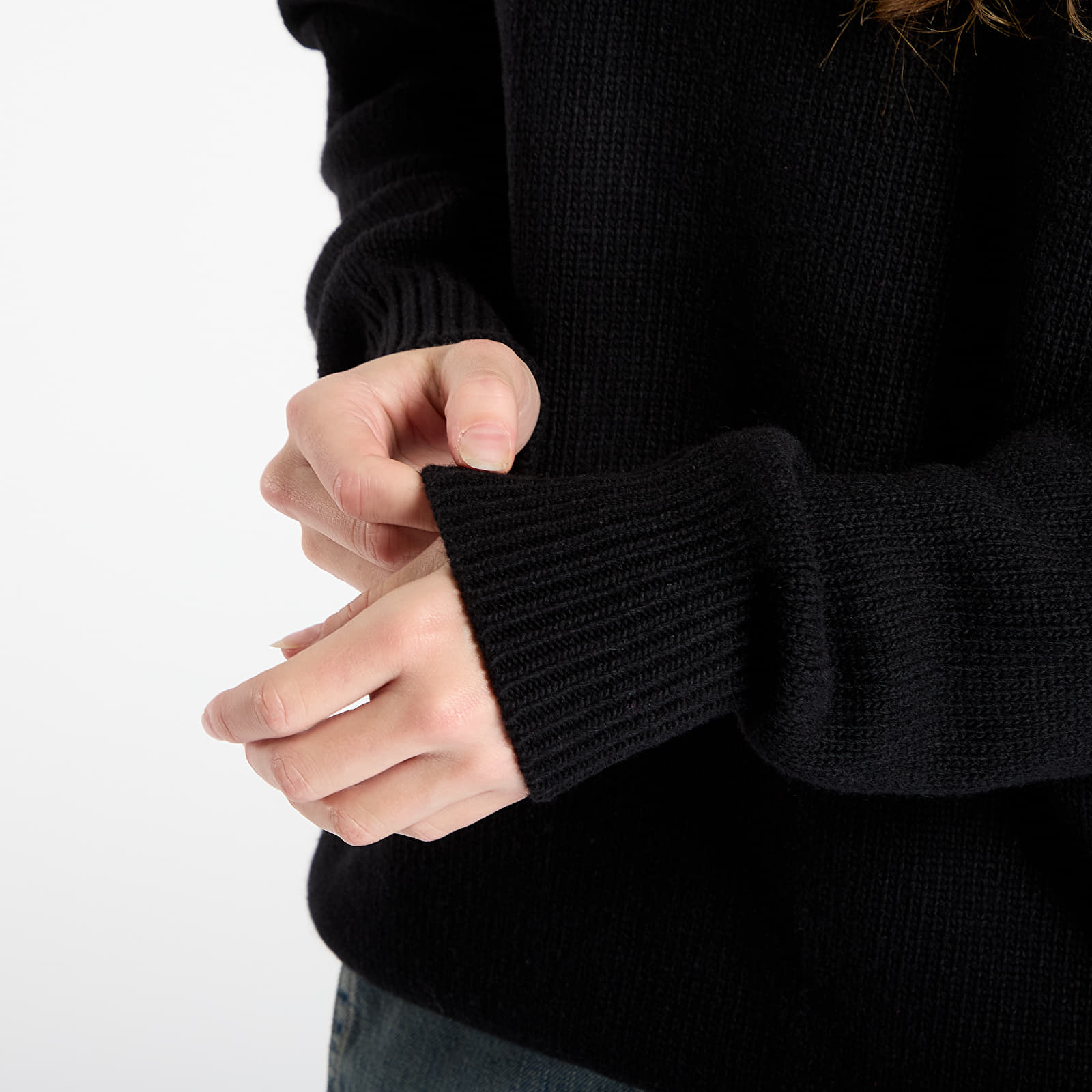 Пуловери Off-White Bookish Shared Knit Crewneck Black/ White