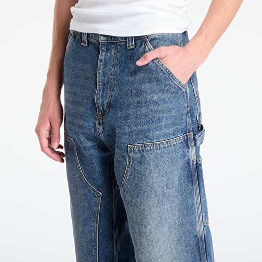 Carhartt WIP OG Double Knee Pant Blue Dark Used Wash | Footshop